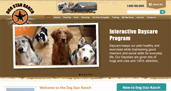 Desktop Screenshot of dogstarranch.com